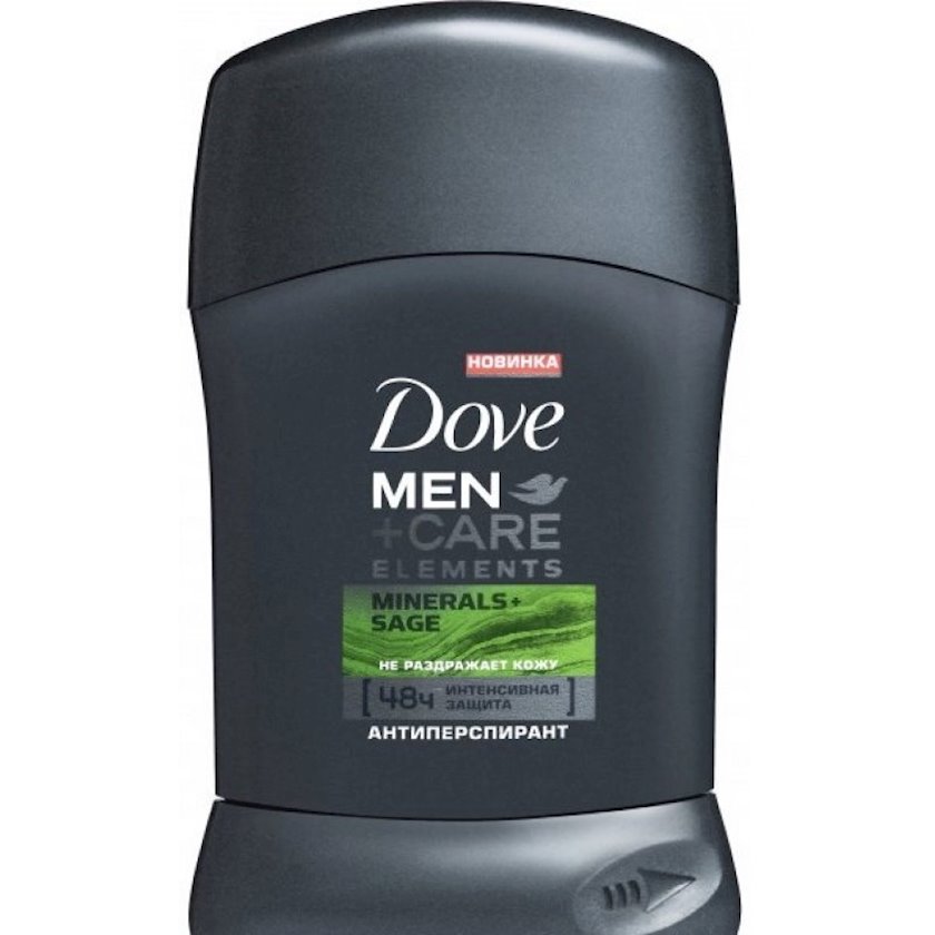 Антиперспирант Dove Men + Care Clean Elements Minerals + Sage 50 мл ...