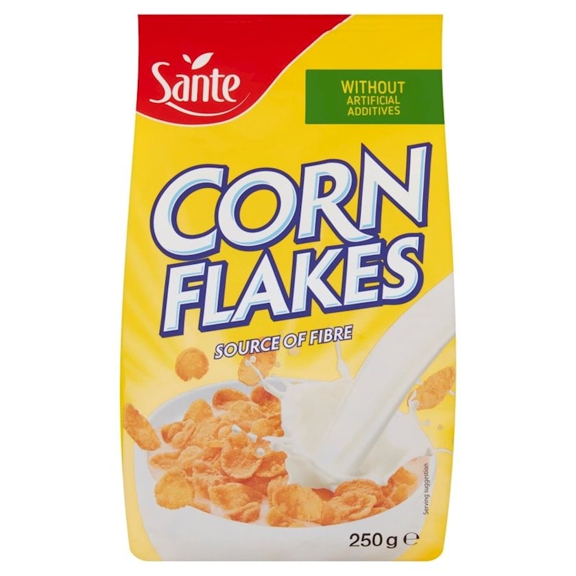 Qarğıdalı lopaları Sante Corn Flakes 250 q