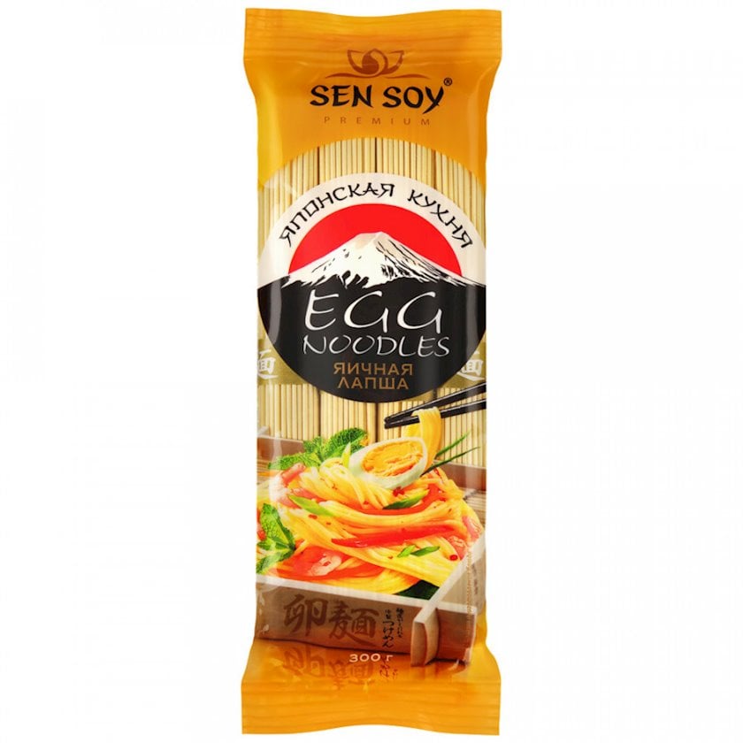 Yumurtalı əriştə Sen Soy Egg Noodles, 300 q