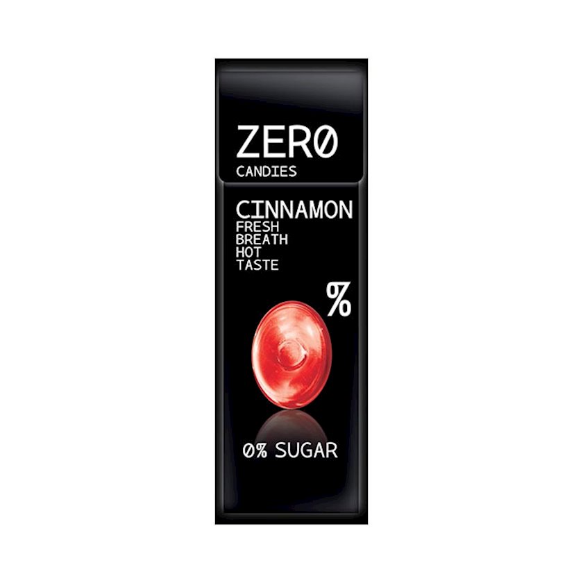 Darçınlı konfetlər Zero Candies Cinnamon Şəkərsiz 32 q