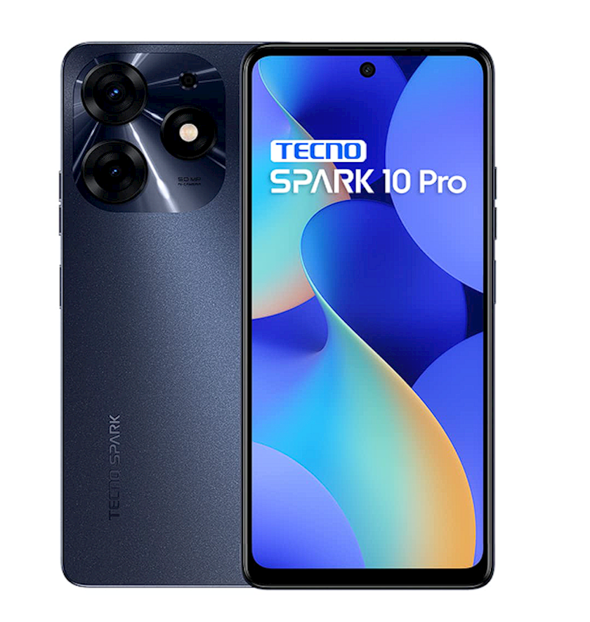 Смартфон Tecno Spark 10 Pro 8GB/256GB Starry Black - купить в Баку. Цена,  обзор, отзывы, продажа