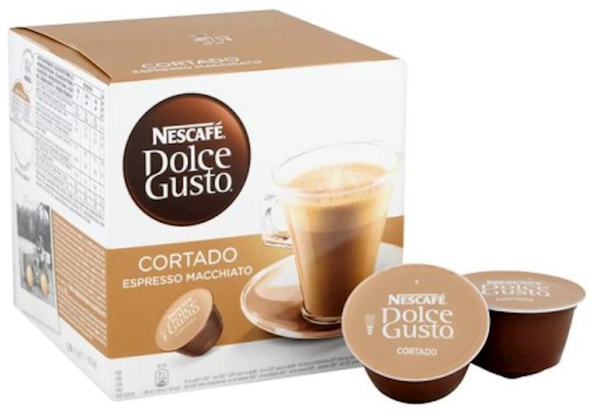 Kapsullu qəhvə Nescafe Cortado Dolce Gusto