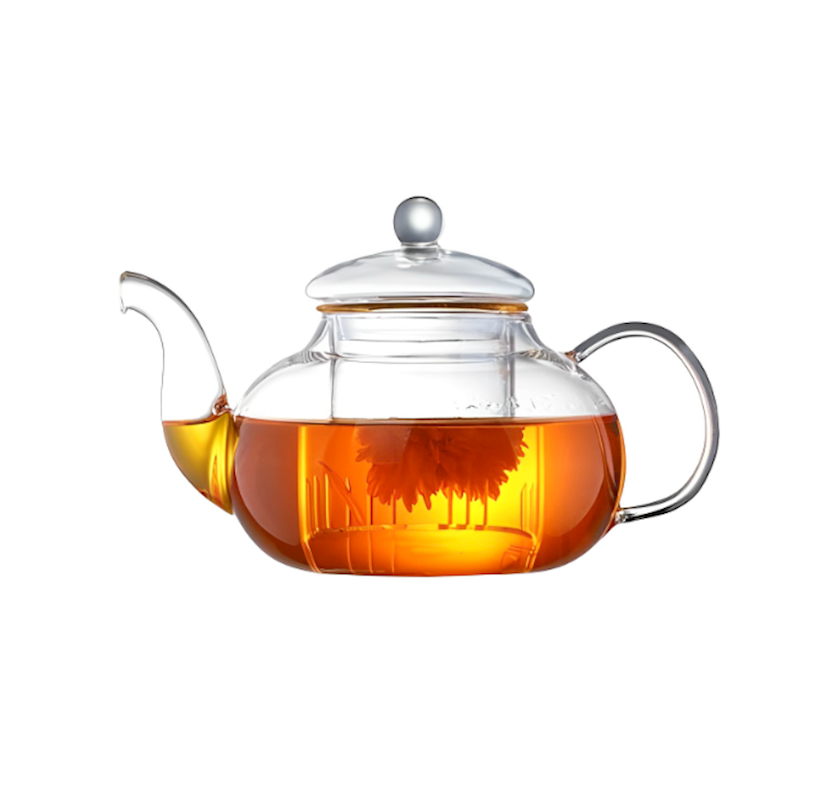 Чайник Miniso Glass Teapot, 600 мл, стекло, прозрачный - купить в Баку ...