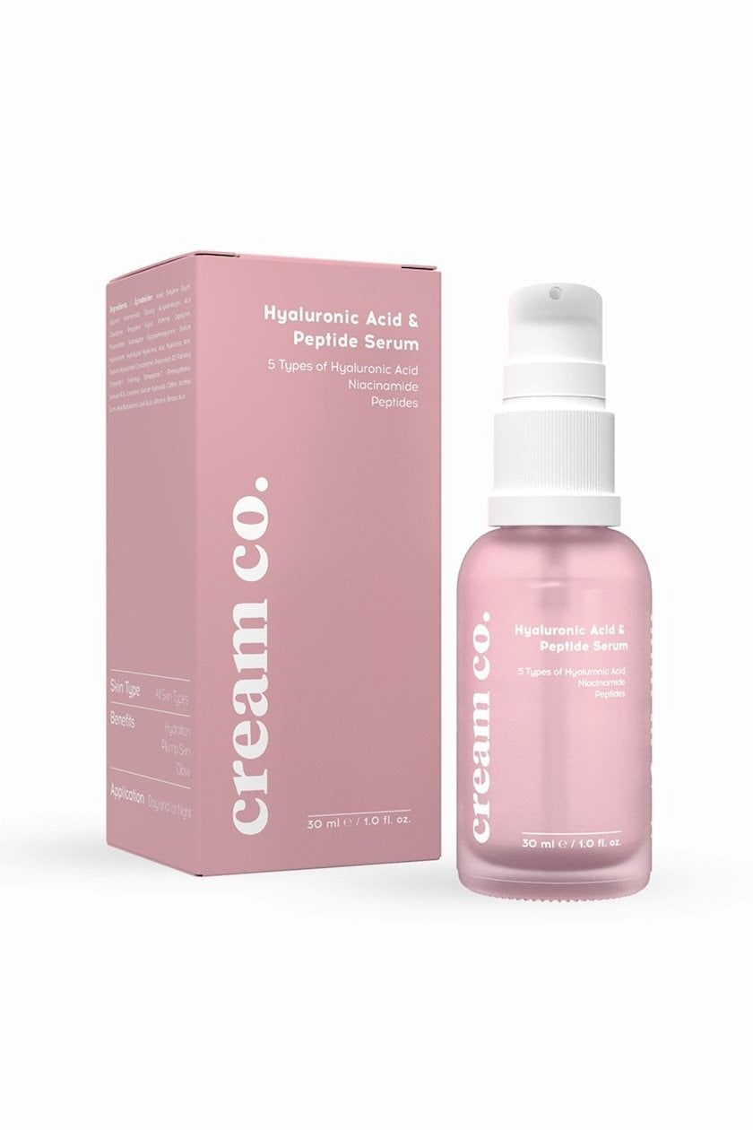 Сыворотка для лица Cream Co. Hyaluronic Acid&Peptide 30 мл Qiymeti