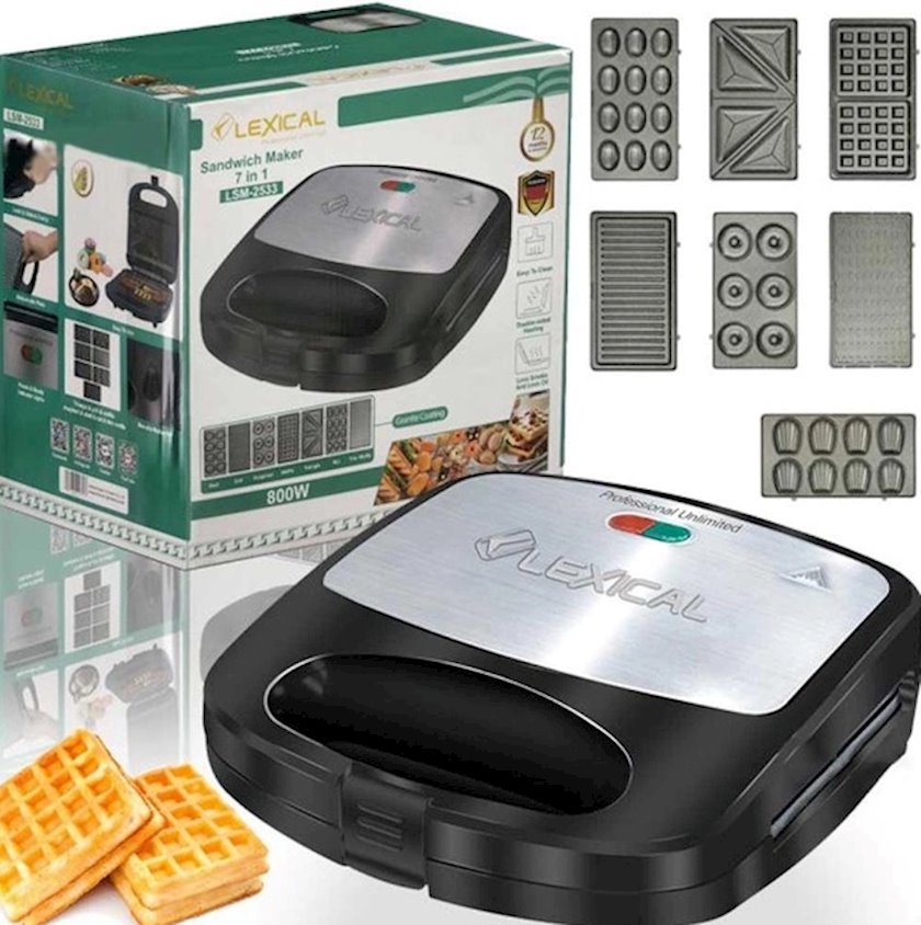 Сендвічниця Lexical LWM-2533 7 in 1