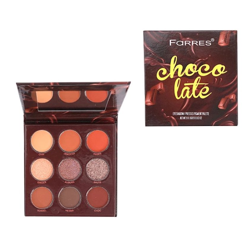 Палетка теней для век Farres Choco Late - купить в Баку. Цена, обзор ...