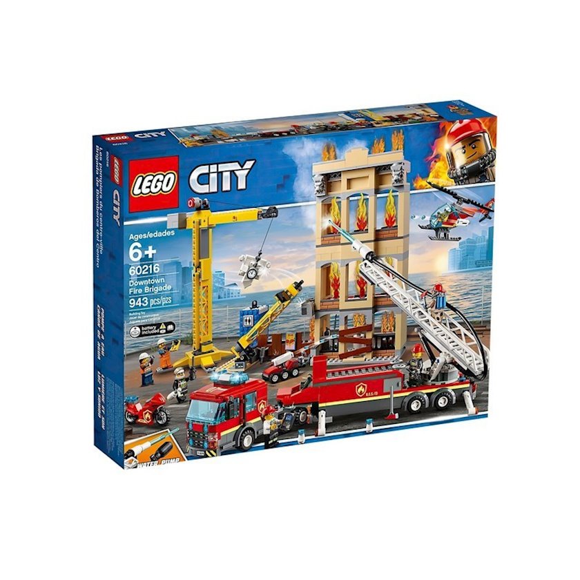 LEGO City Downtown Fire Brigade 60216 6 943