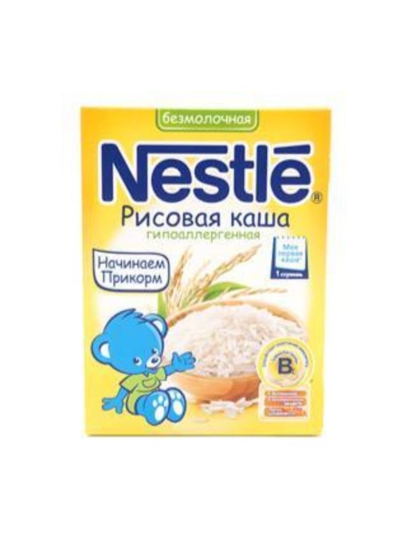 Каша рисовая для детей Nestle Безмолочная, Гипоаллергенная 6+ месяцев ...