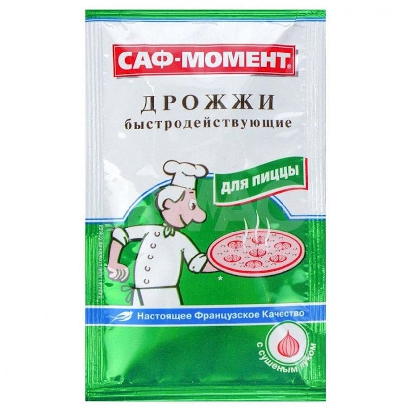 Дрожжи Саф-Момент хлебопекарные сухие быстродействующие для пиццы 12 гр ...