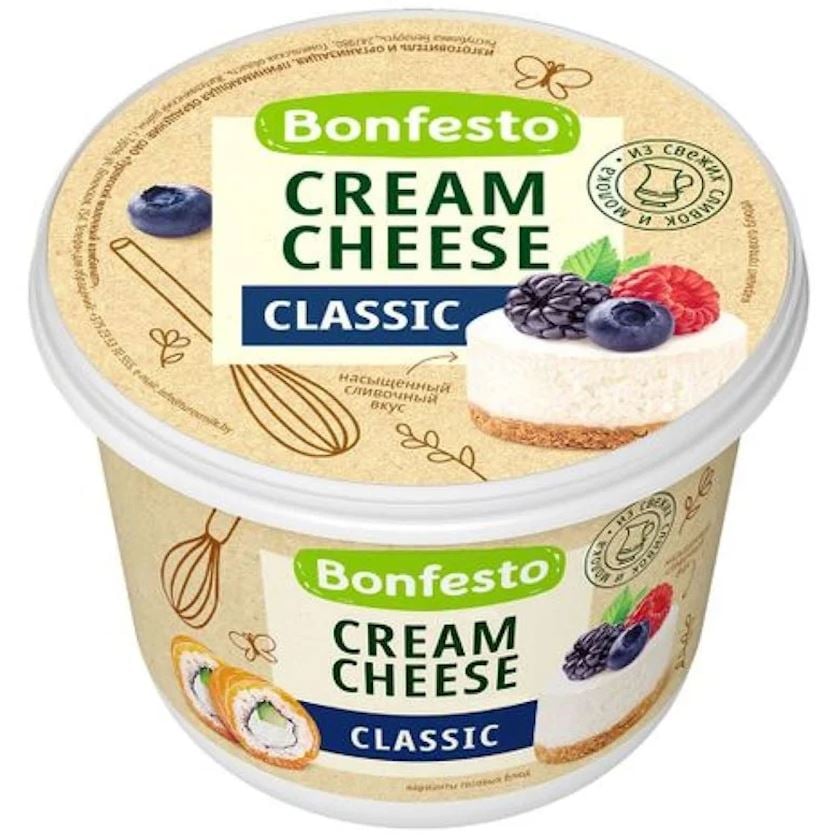 Krem çiz Bonfesto Cream Cheese Classic 70% 500 q - Qiymeti, Bakıda ...