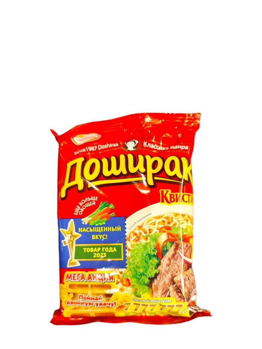Лапша Доширак Квисти со вкусом говядины, 70г, by Dükan - купить в Баку ...