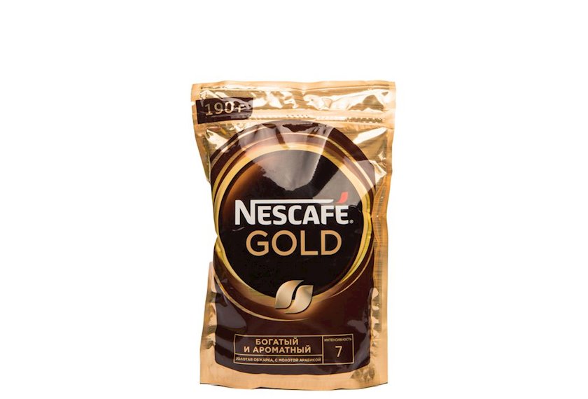 Həll olunan qəhvə Nescafe Gold 190 q (4606272027231) 466951 (4617 ...