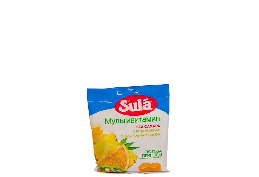 Леденцы Sula Мультивитамин без сахара, 60 г , by Dükan - купить в Баку ...