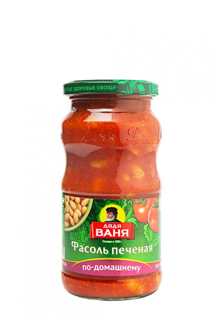 Фасоль по-домашнему Дядя Ваня, 480 г - купить в Баку. Цена, обзор ...