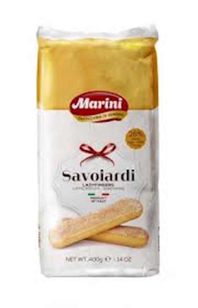 Печенье Marini Savoiardi Ladyfingers 400 г - купить в Баку. Цена, обзор ...