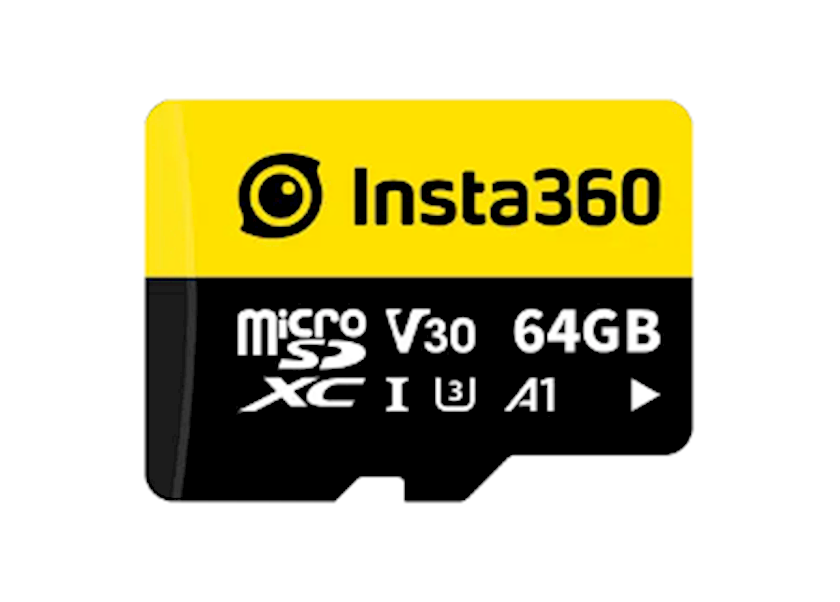 Yaddaş kartı Insta360 64GB microSD card Qiymeti, Bakıda almaq. Satışı