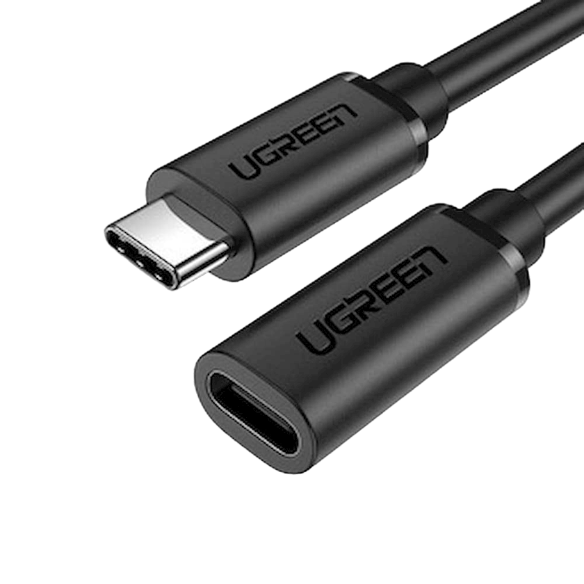 Kabel Ugreen US353 USBC/M to USBC/F Gen2 5A Extension Cable Black, 1