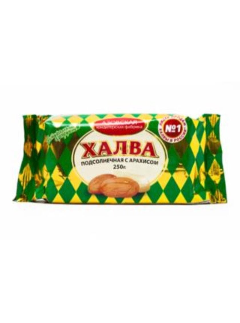 Halva "Азовская кондитерская фабрика" günəbaxan yer fındığı ilə 250 q