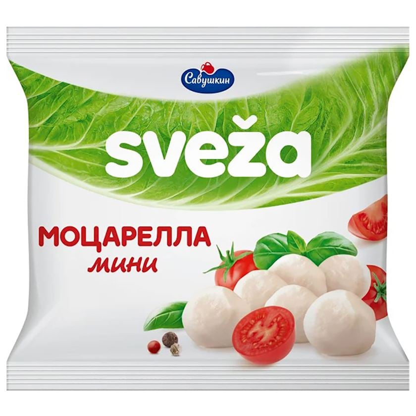 Pendir "Савушкин" Sveza Motsarella yumşaq 250 q - Qiymeti, Bakıda almaq ...
