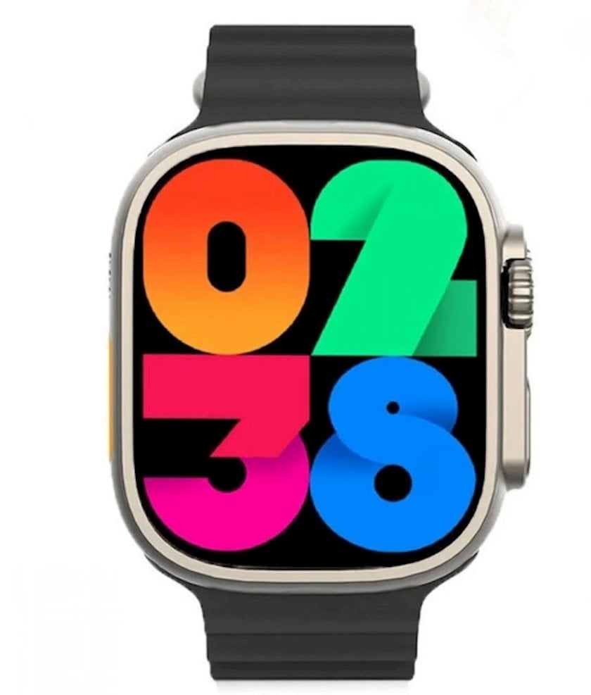 Ağıllı saat Smart Watch CX9 Pro Max Black band - Qiymeti, Bakıda almaq ...