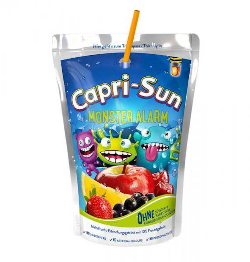 Şirə Capri Sun Monster Alarm 200 ml