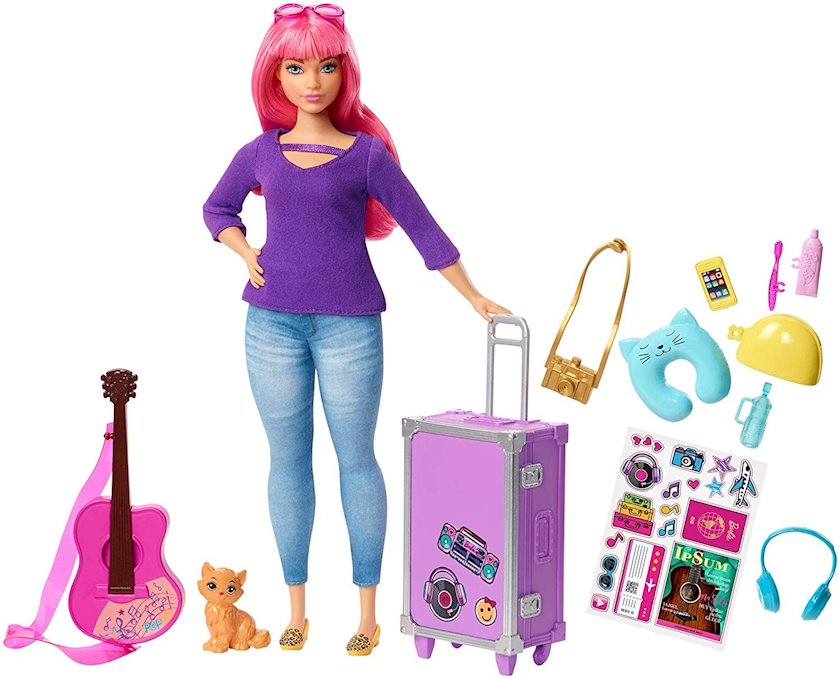 Travel doll barbie sale