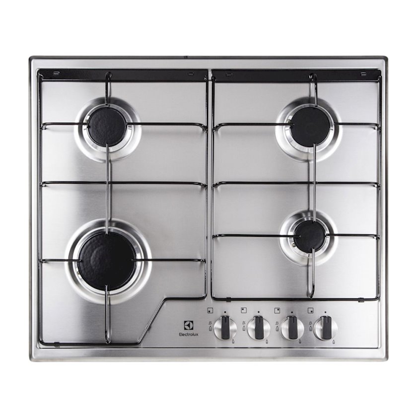 Встраиваемая газовая варочная поверхность Electrolux GPE262MX, серый ...
