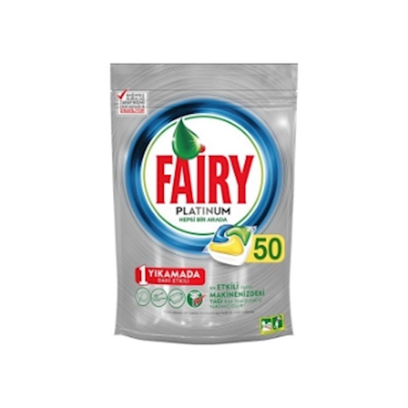 Таблетки для посудомоечной машины Fairy 50 шт - купить в Баку. Цена ...