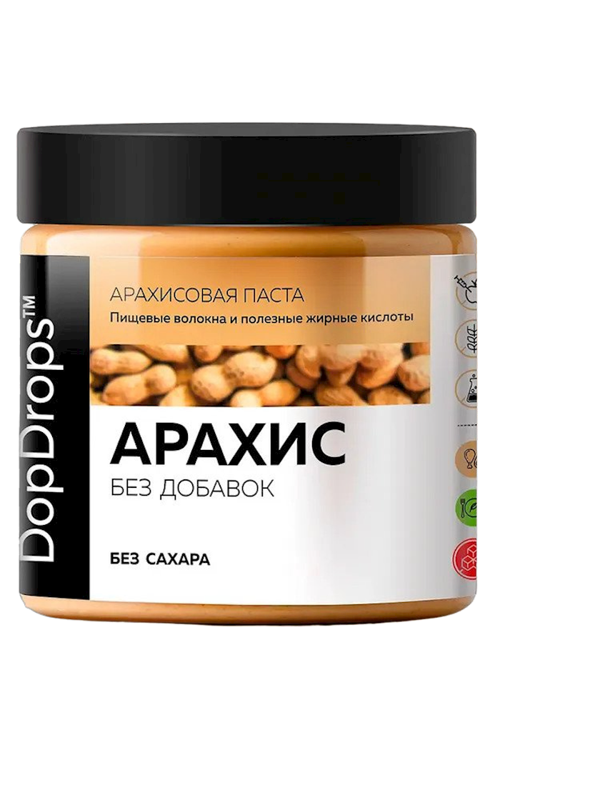 Fıstıq pastası Dopdrops Peanut Butter, 500 q