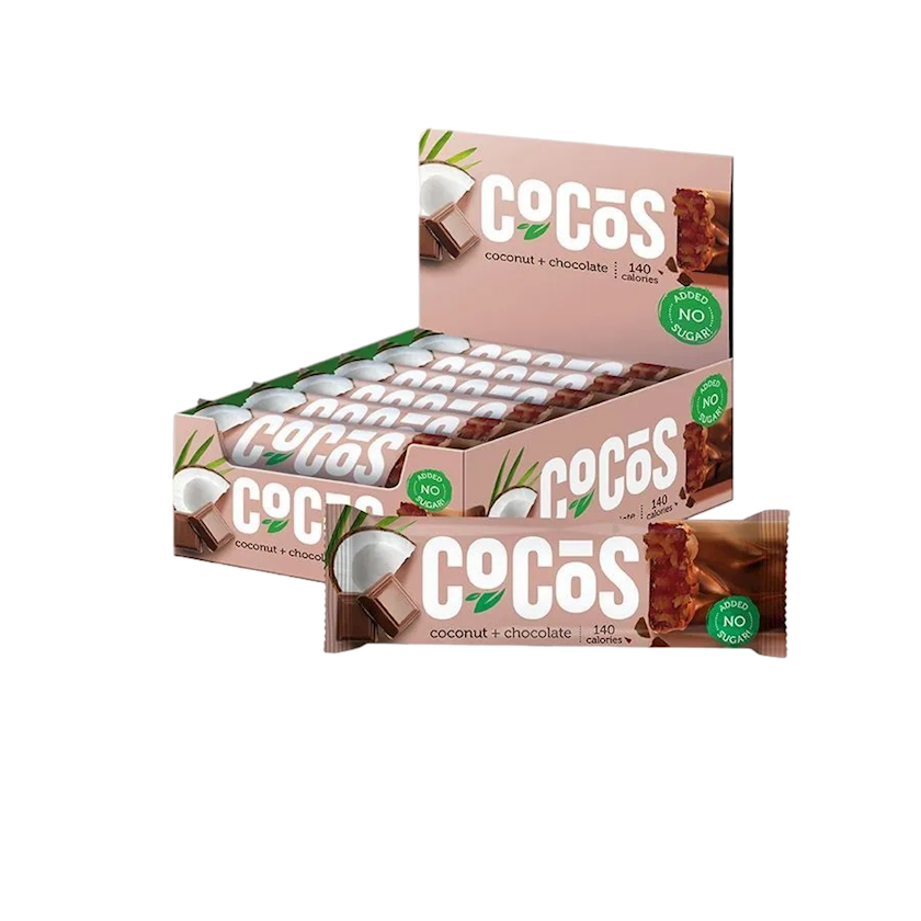 Bar FitnesShock Coconut-Chocolate, 12х35 q