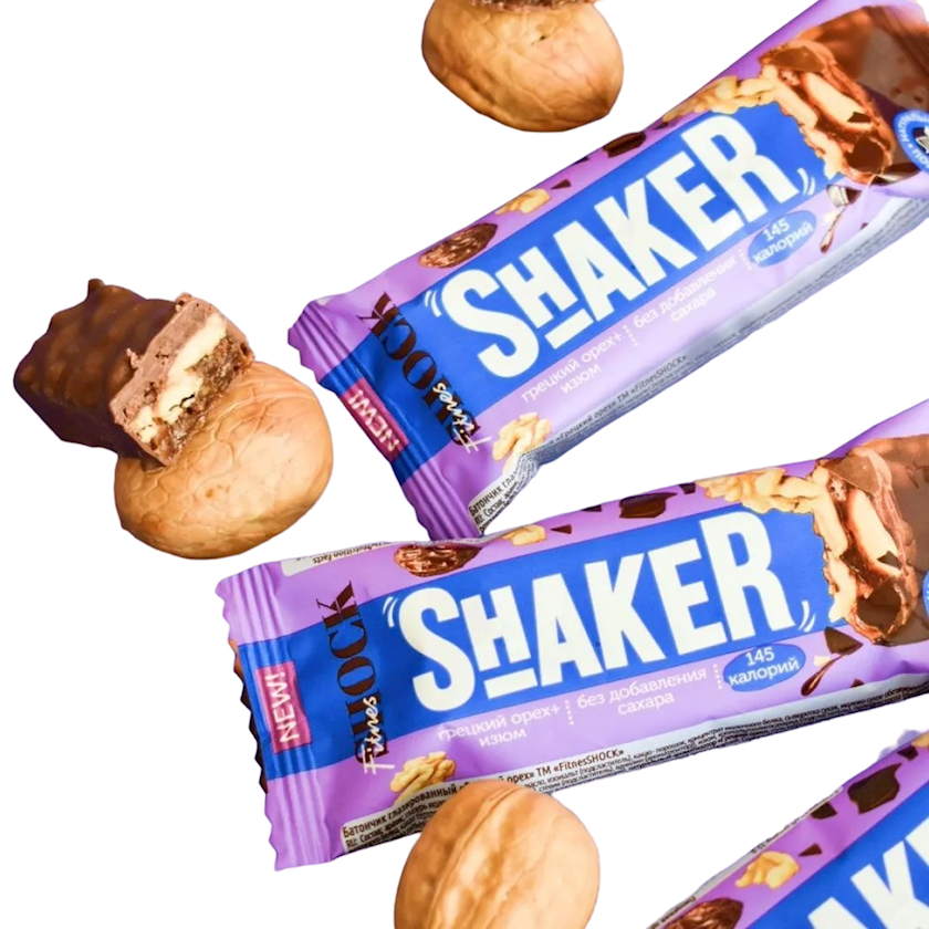 Bar FitnesShock Shaker Грецкий орех, 12х35 q