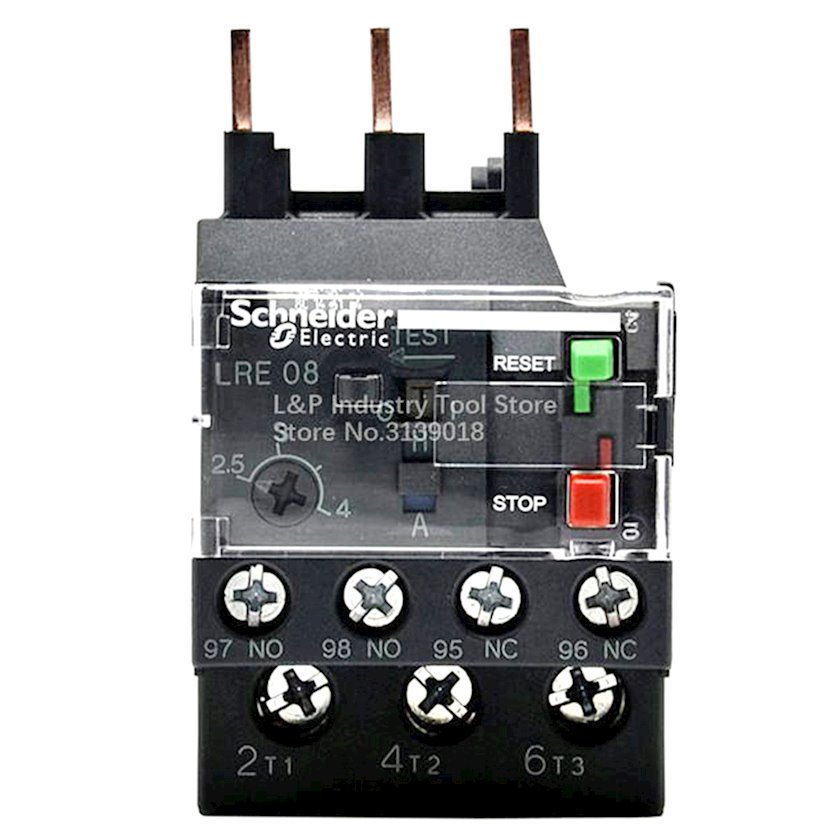 Тепловое реле Schneider LRE08 2.5-4A - купить в Баку. Цена, обзор ...