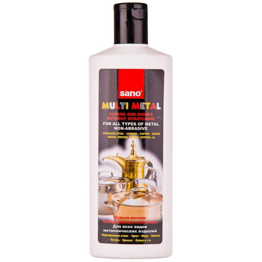 Metal məhsullar üçün təmizləyici vasitə Sano Multi Metal 300 ml ...