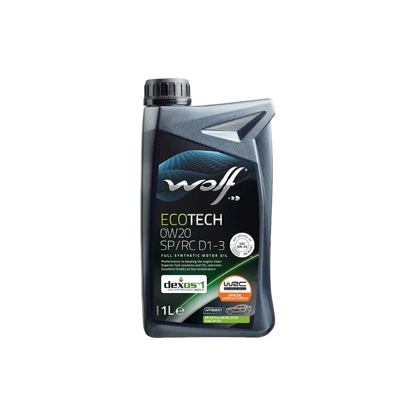 Motor yağı Wolf EcoTech 0W-20, 1 l - Satışı | Mator Yaglari