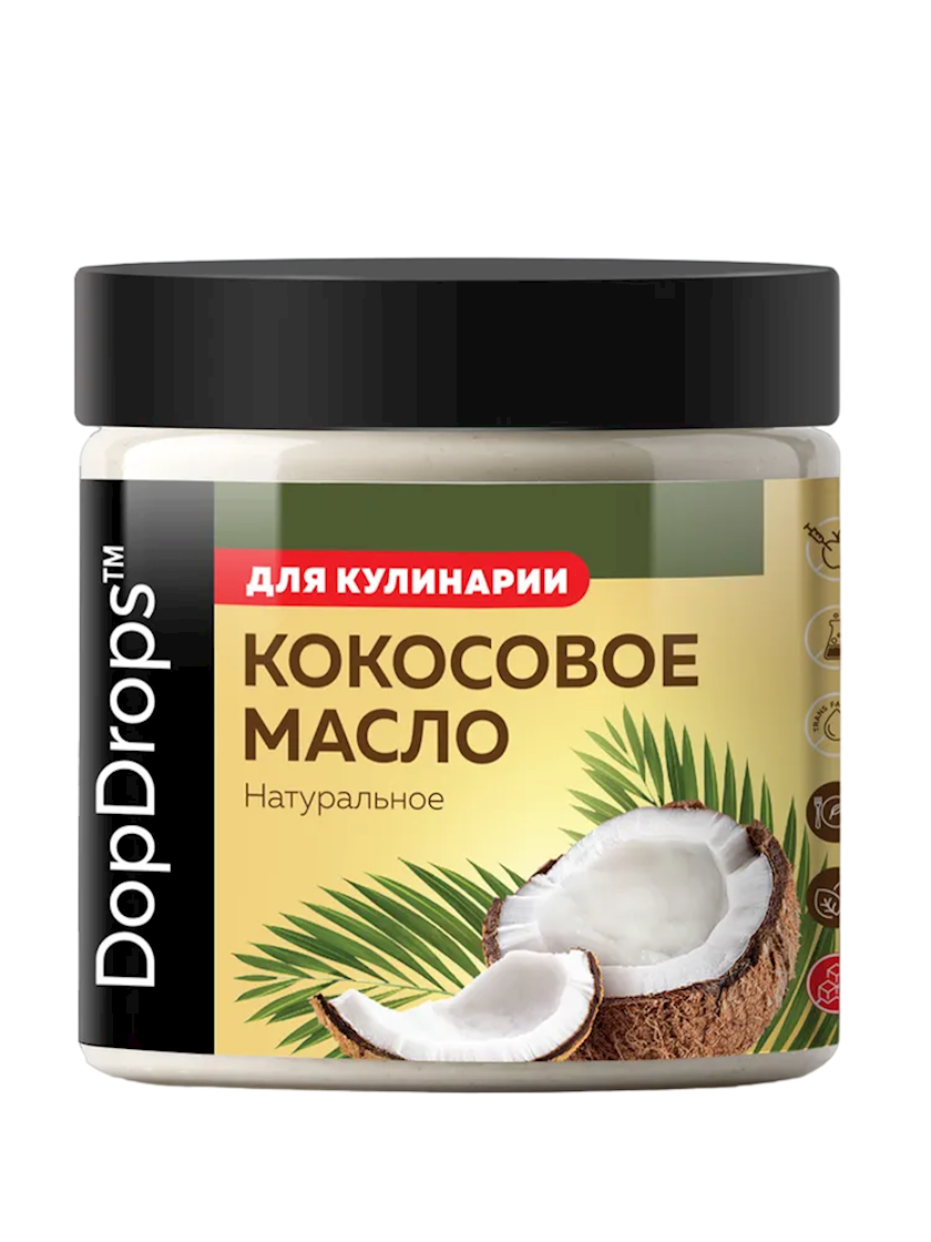 Kokos yağı DopDrops, 1 əd, 500 q
