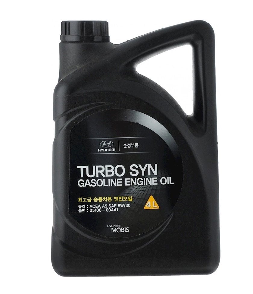 Motor yağı Hyundai/Kia Turbo SYN Gasoline Engine Oil 5W-30, 4 l ...