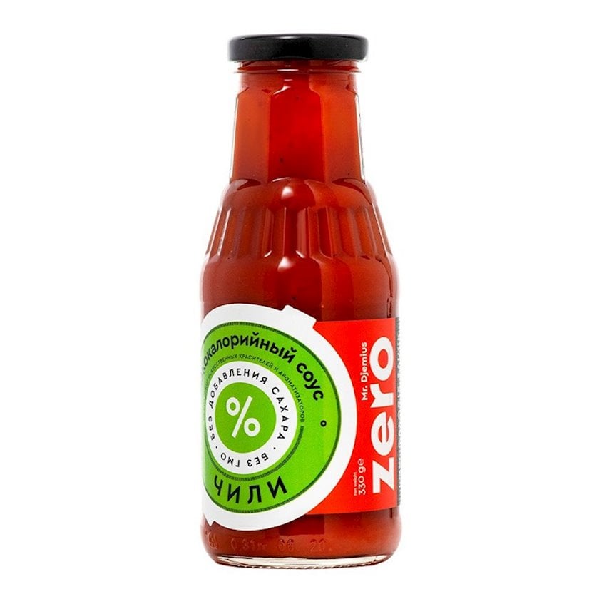 Sous Çili Mr. Djemius ZERO, aşağı kaloriyalı, 330 q