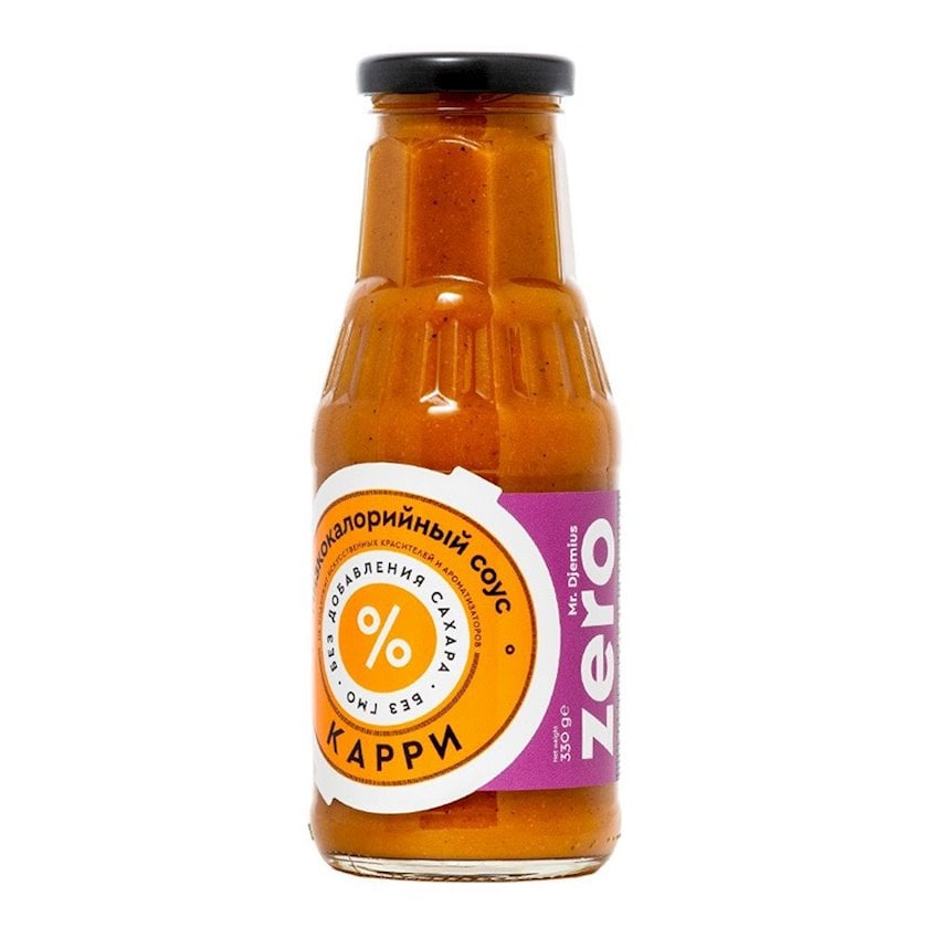 Sous Karri Mr. Djemius ZERO, aşağı kaloriyalı, 330 q