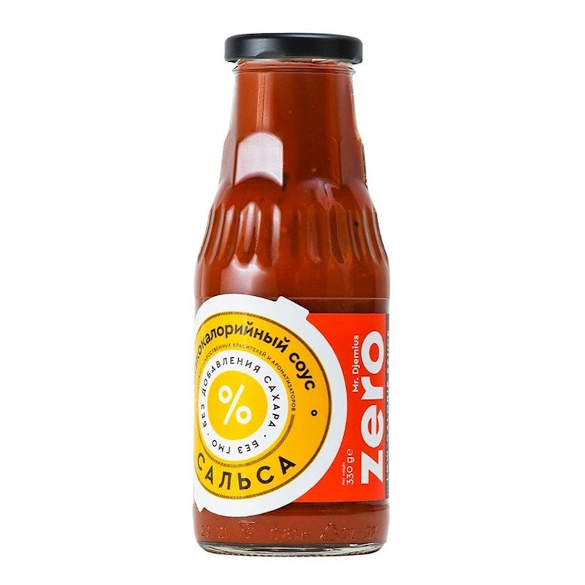 Sous Salsa Mr. Djemius ZERO, aşağı kaloriyalı, 330 q