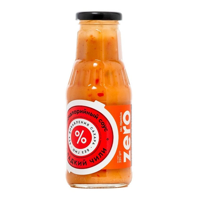Sous Şirin Çili Mr. Djemius ZERO, aşağı kaloriyalı, 330 q