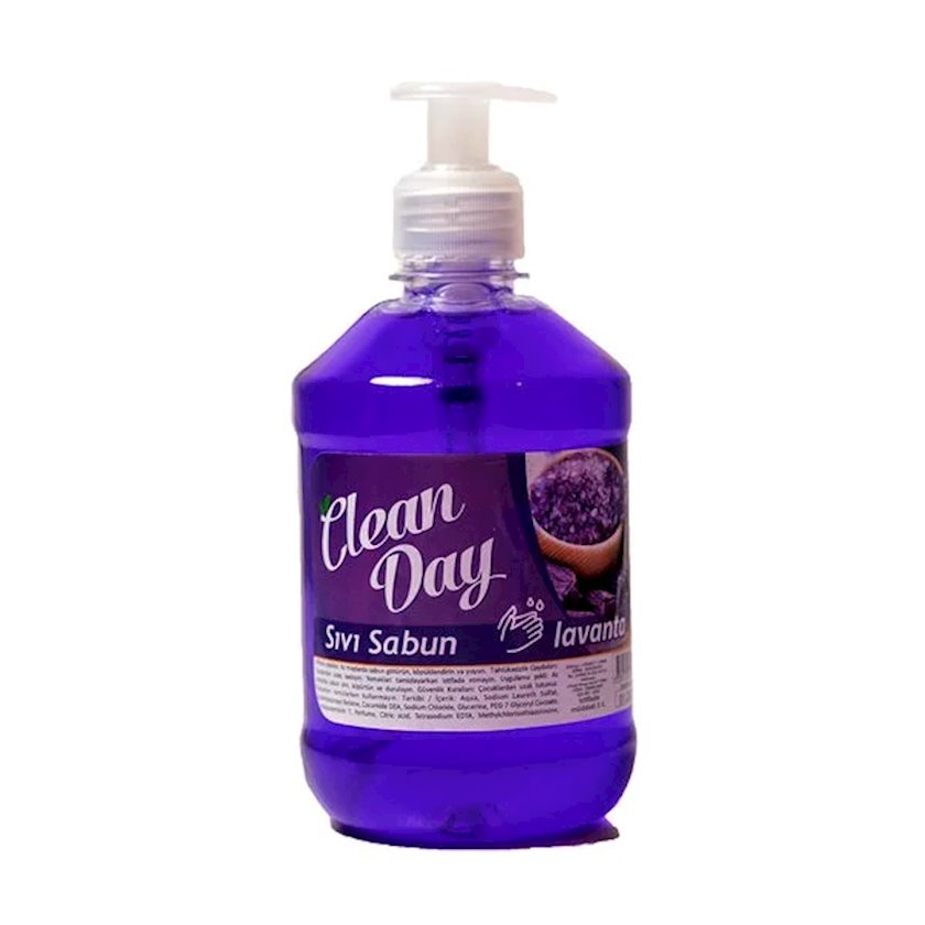 Антибактериальное жидкое мыло Clean Day Lavender, 500 мл - купить в ...