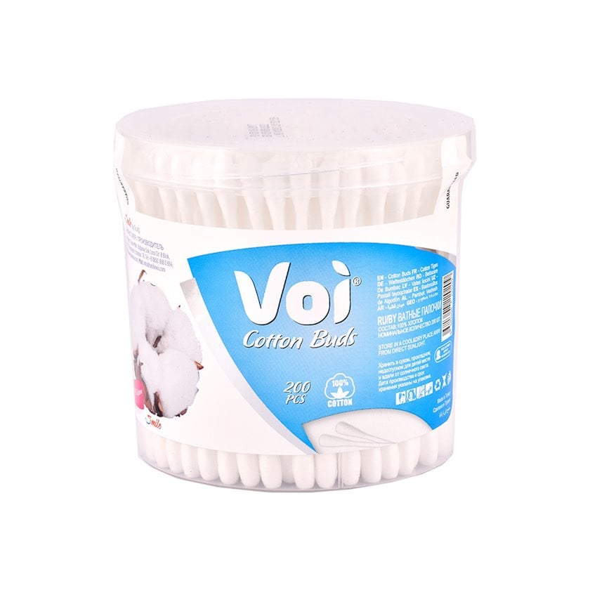 Ушные палочки Voi 200 шт - купить в Баку. Цена, обзор, отзывы, продажа
