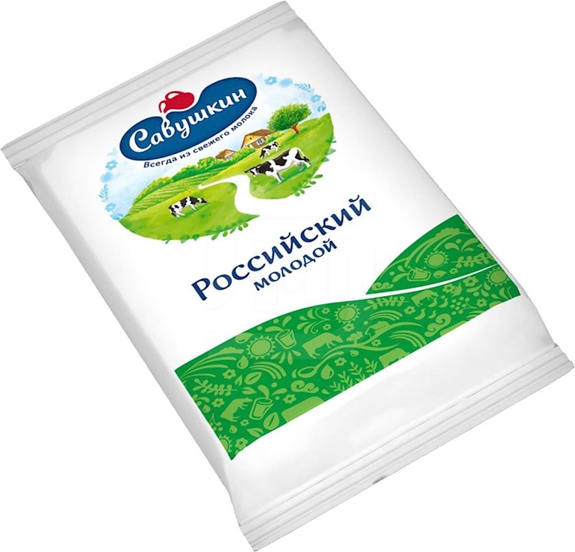 Сыр Савушкин Российский 50% 300(±50) - купить в Баку. Цена, обзор ...