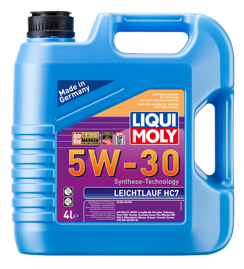 Motor yağı Liqui Moly Leichtlauf HC7 5W-30, 4 l - Satışı | Mator Yaglari