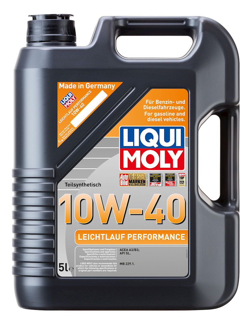 Motor yağı Liqui Moly Leichtlauf Performance 10W-40, 5 l - Satışı ...