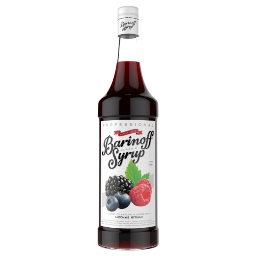 Sirop Barinoff Meşə giləmeyvələri, 1000 ml