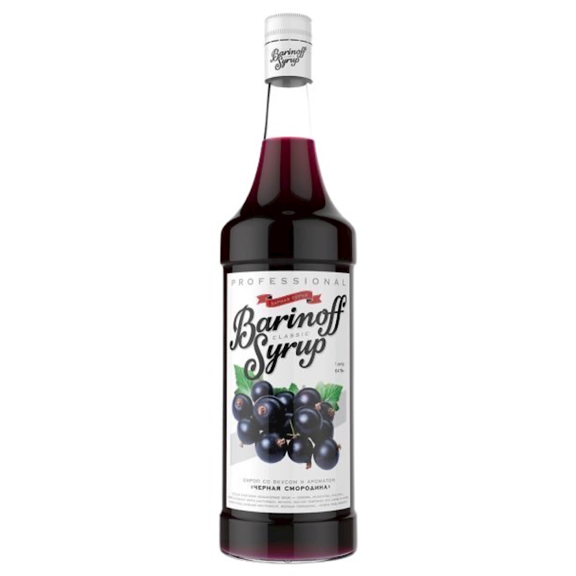 Sirop Barinoff Qara qarağat, 1000 ml
