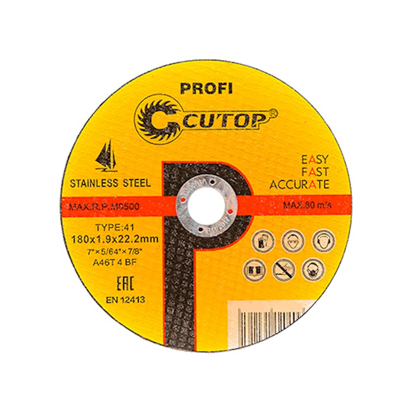 Kəsmə disk Cutop 180X1.9X22.2 mm - Qiymeti, Bakıda almaq. Satışı, icmal ...