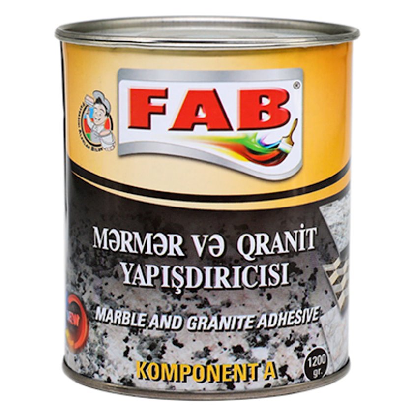 Клей для мрамора и гранита FAB boya Komponent A Marble and Granite ...