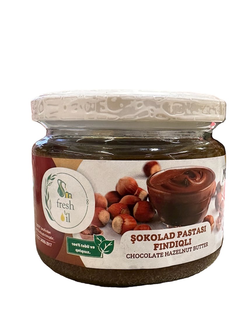 Şokoladlı-qozlu pasta SM Fresh oil, 250 q
